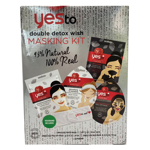 Yes To Double Detox Wish Masking Kit