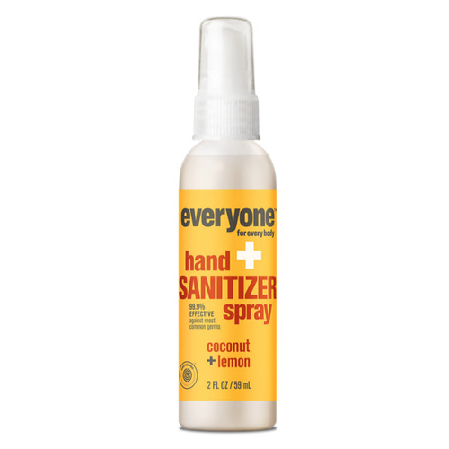 Everyone Natural Coconut & Lemon Hand Sanitizer Spray 2 oz