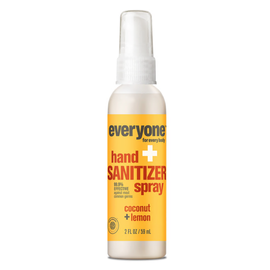 Everyone Natural Coconut & Lemon Hand Sanitizer Spray 2 oz