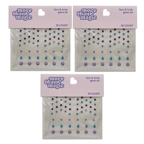 More Than Magic Face & Body Gems Set 58 ct - Pack of 3
