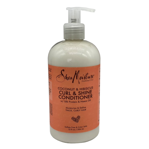 Shea Moisture Coconut & Hibiscus Curl & Shine Conditioner 13 oz