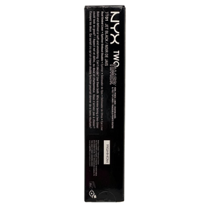 NYX Two Timer Dual Ended Eyeliner Kohl Pencil Liner & Felt Tip Liner - TT01 Jet Black