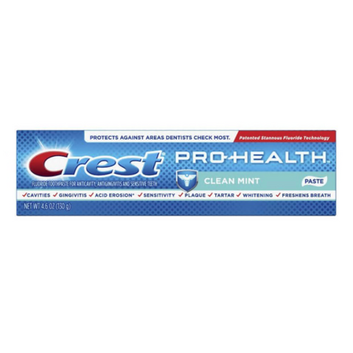 Crest Pro Health Smooth Formula Toothpaste Clean Mint Paste 4.6 oz