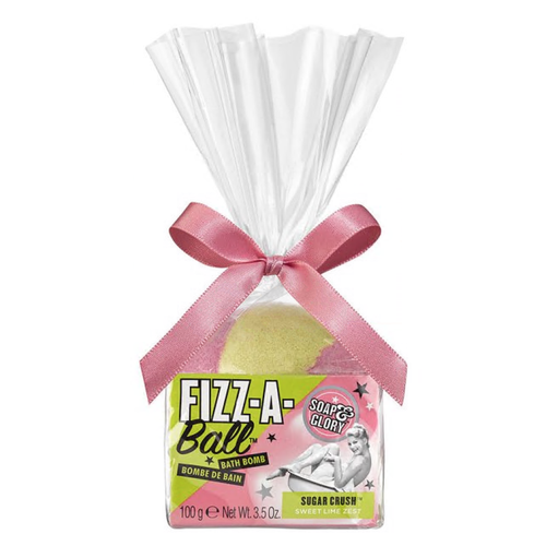 Soap & Glory Fizz A Ball Bath Bomb Sugar Crush Sweet Lime Zest 3.5 oz