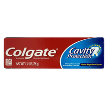 Load image into Gallery viewer, Colgate Cavity Protection Toothpaste with Fluoride 1 oz - 4 ct