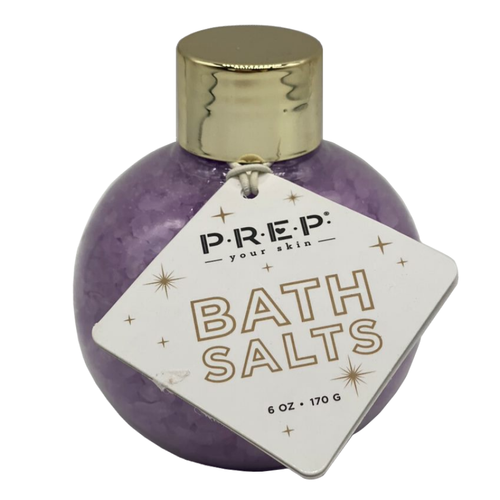 PREP Your Skin Sugar Plum Ornament Bath Salt 6 oz