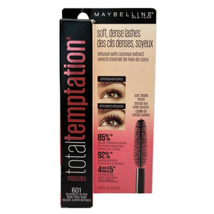 Maybelline Total Temptation Mascara - 601 Blackest Black