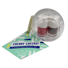 Load image into Gallery viewer, Cherry Cheers Nail Polish Set