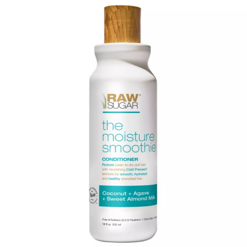 Raw Sugar Moisture Conditioner Coconut + Agave + Sweet Almond Milk 18 oz