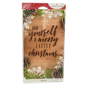 American Greetings Christmas Card Holders 2 ct