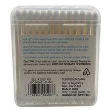 Load image into Gallery viewer, Up &amp; Up Cotton Swabs Paper Sticks - 50 ct