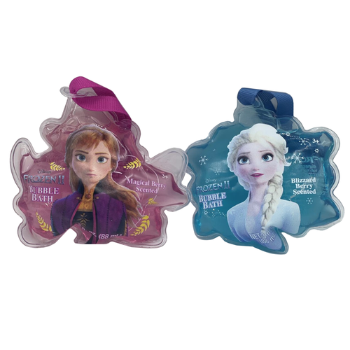 Frozen II Bubble Bath Scented 2 ct - Blizzard Berry/Magical Berry