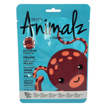 Load image into Gallery viewer, Masque Bar Brightening Pretty Animalz Octopus Sheet Mask - 3 ct