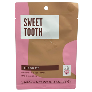 Sweet Tooth Chocolate Hydrating Sheet Mask - 2 ct