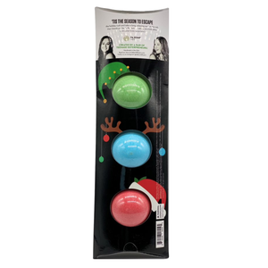 Da Bomb Holiday Surprise Bath Fizzers - 3 ct