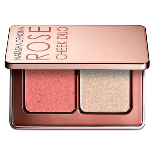 Natasha Denona Mini Cheek Duo Cream Blush and Highlighter - Rose