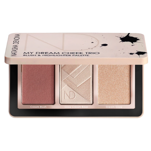 Natasha Denona Cheek Trio Blush & Highlighter Palette - My Dream