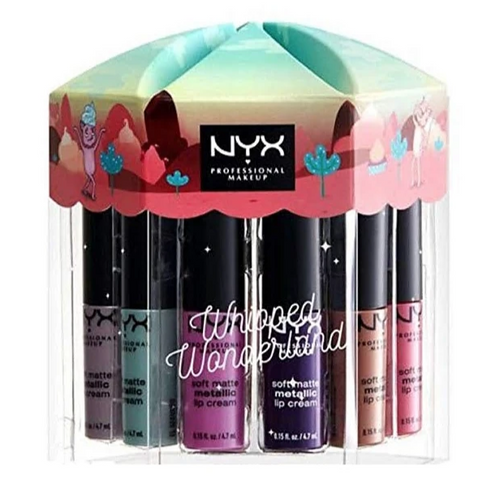 NYX Soft Matte Metallic Lip Cream Set - SMMLCSET01 Lip Snacks