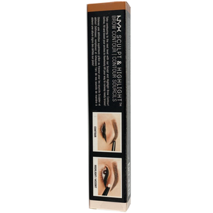 NYX Sculpt & Highlight Brow Contour - SHBC03 Soft Brown/Rose