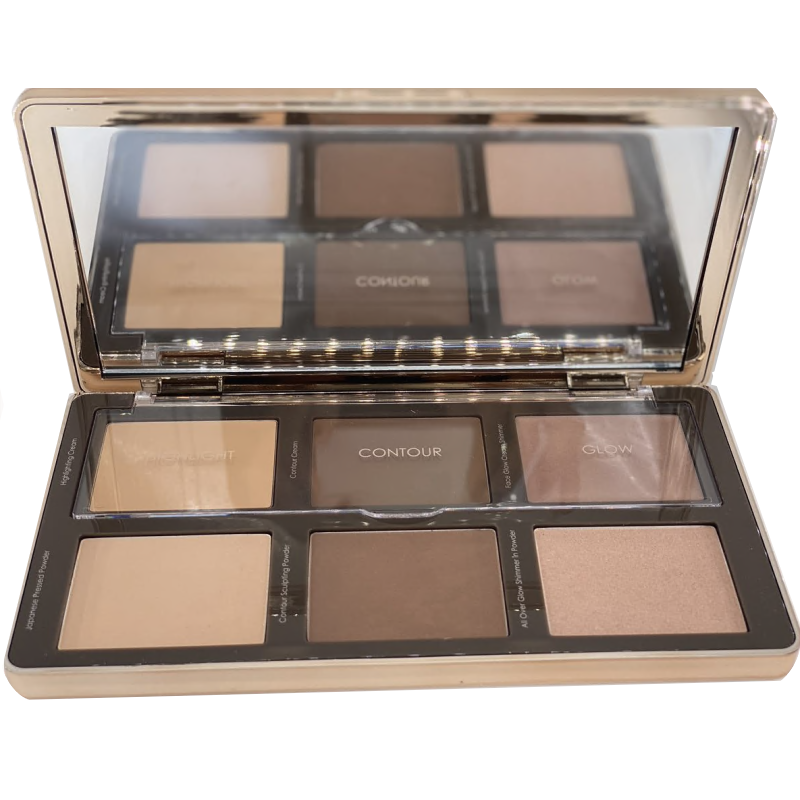 Natasha Denona Sculpt & Glow Face Highlighting & Contour Palette - 01 Light Medium