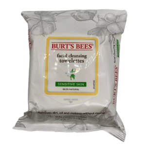 Burt's Bees Sensitive Facial Cleansing Towelettes 30 ct