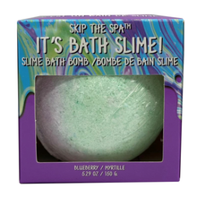 Load image into Gallery viewer, Jean Pierre Slime Bath Bomb 5.29 oz - Blueberry