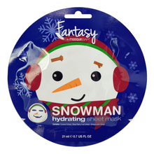 Load image into Gallery viewer, Masque Bar Snowman &amp; Gingerbread Man Sheet Masks - 2 ct