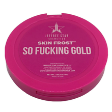 Load image into Gallery viewer, Jeffree Star Cosmetics Skin Frost Highlighting Powder - So Fucking Gold