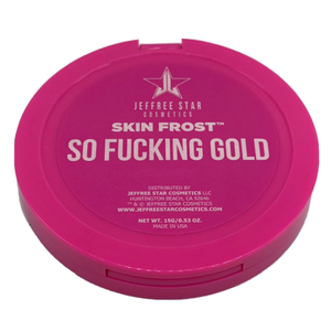 Jeffree Star Cosmetics Skin Frost Highlighting Powder - So Fucking Gold