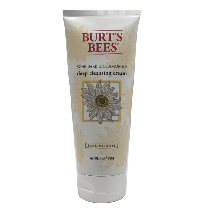 Burt's Bees Soap Bark & Chamomile Deep Cleansing Cream 6 oz