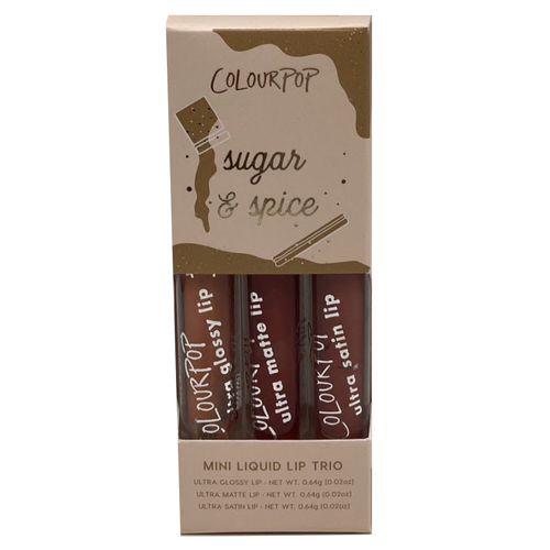 ColourPop Mini Liquid Lip Trio - Sugar & Spice