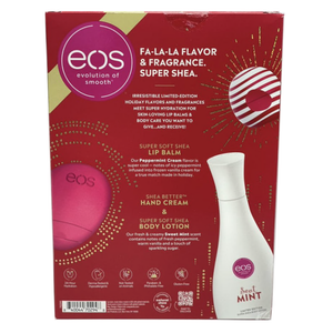 eos Super Soft Shea Trio Lip Balm, Hand Cream And Body Lotion Set