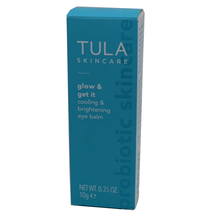 Load image into Gallery viewer, TULA Glow &amp; Get It Cooling &amp; Brightening Eye Balm 0.35 oz