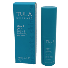 Load image into Gallery viewer, TULA Glow &amp; Get It Cooling &amp; Brightening Eye Balm 0.35 oz