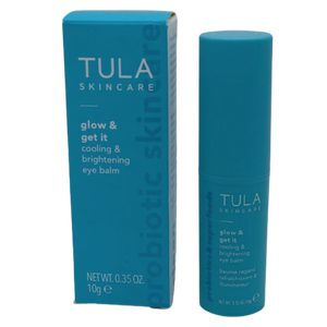 TULA Glow & Get It Cooling & Brightening Eye Balm 0.35 oz