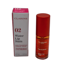 Load image into Gallery viewer, Clarins Water Lip Stain - 02 Orange Water